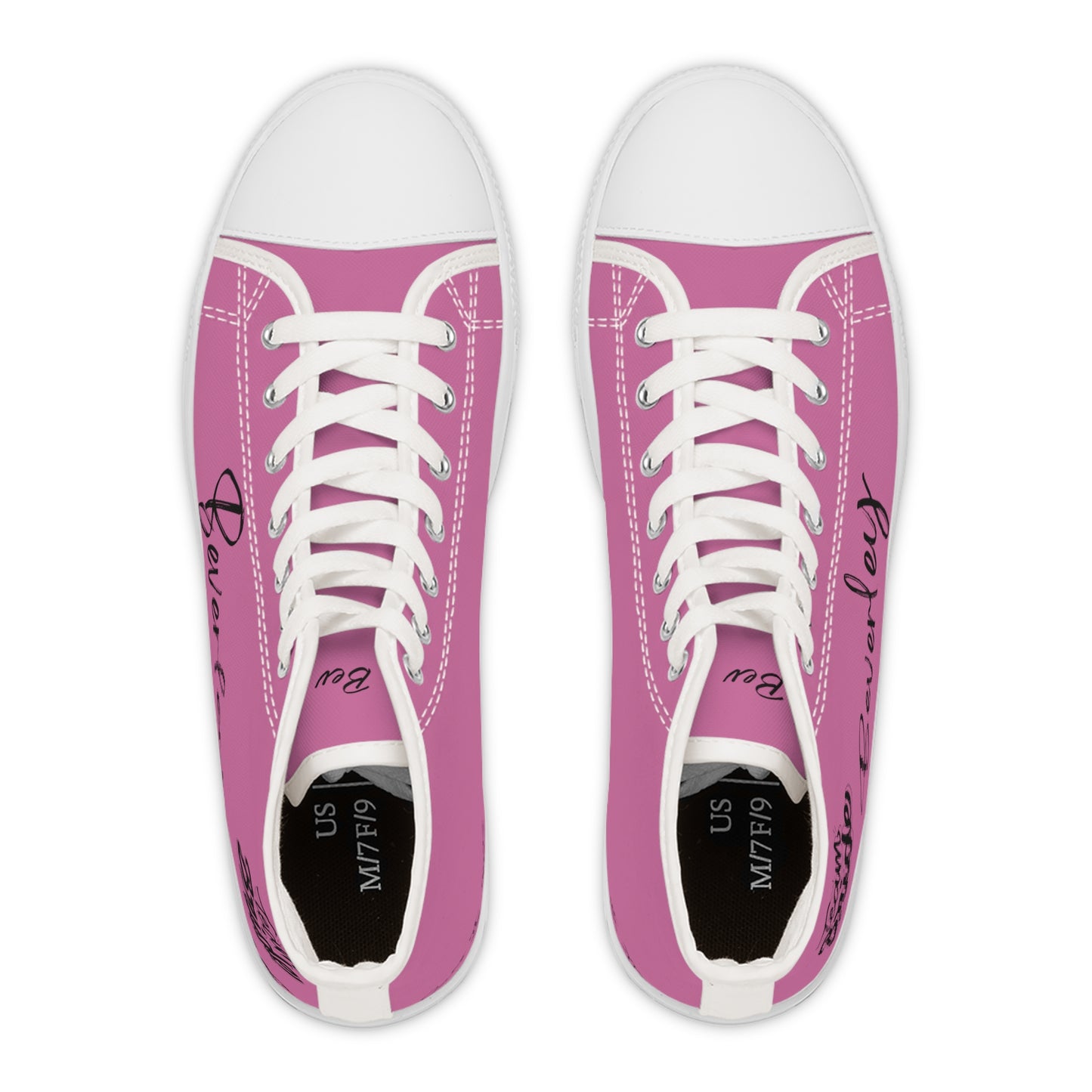 Team Bride P! PERSONALIZE & CUSTOMIZE IT! Women's High Top Sneakers