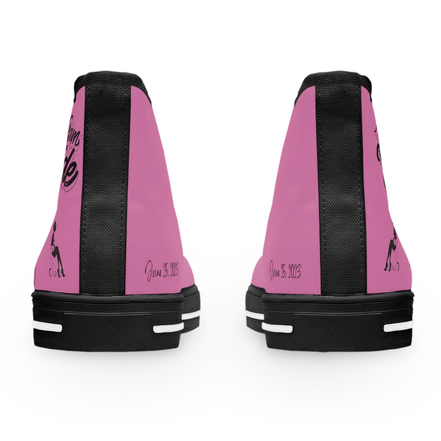 Team Bride P! PERSONALIZE & CUSTOMIZE IT! Women's High Top Sneakers