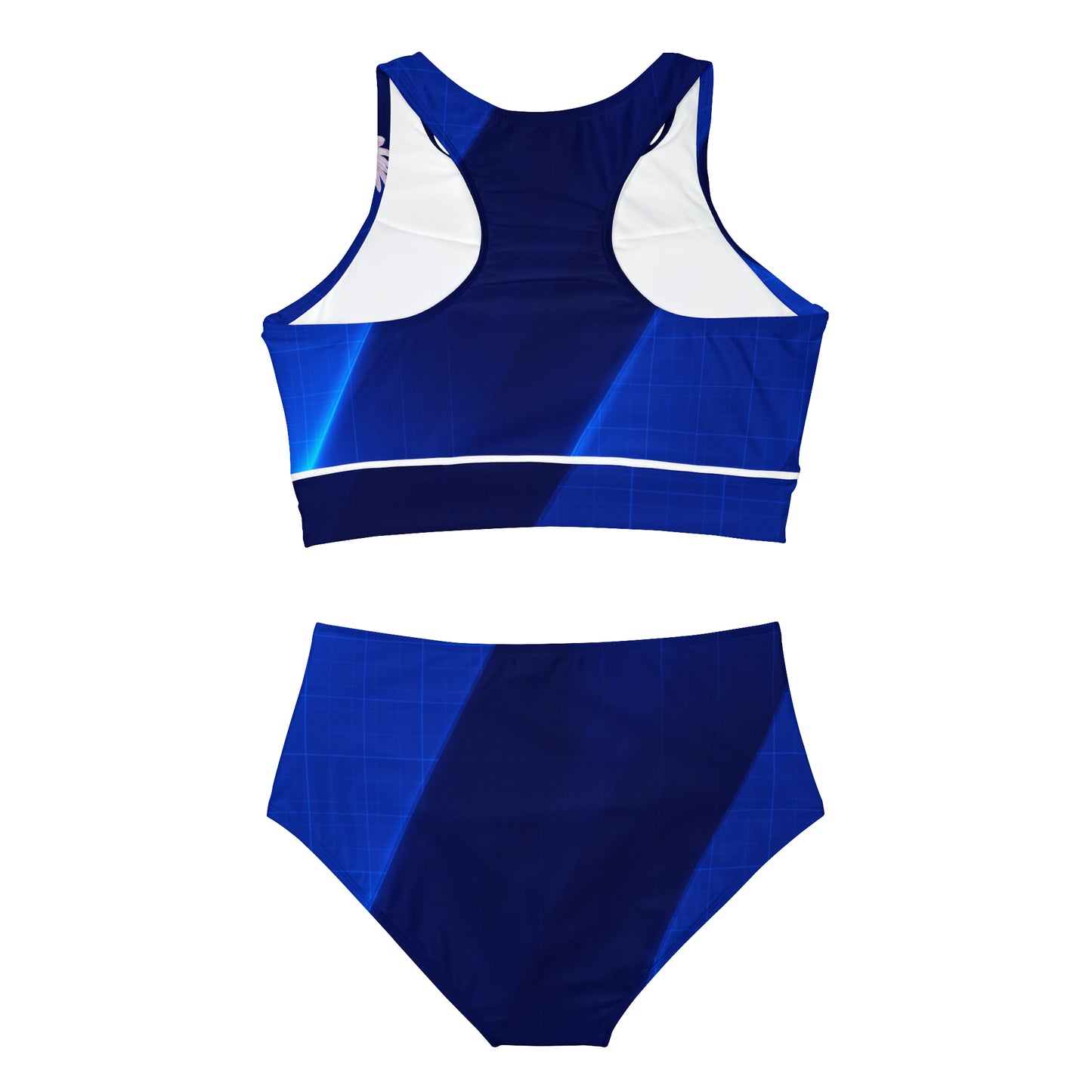 BLUE BEAUTY Sporty Bikini Set (AOP)