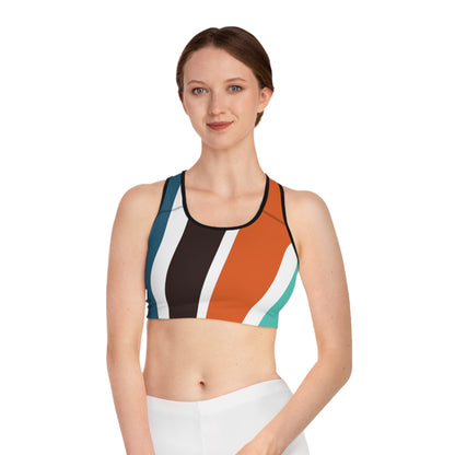 Color Galore H Sports Bra (AOP)