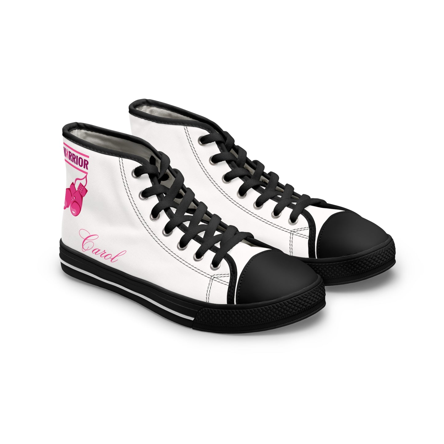 Warrier Pink - DESIGN THEN PAY Women's High Top Sneakers