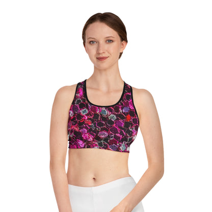 NO SUPERVISION NEEDED Sports Bra (AOP)