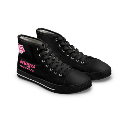 I Survived - Black - Women's High Top Sneakers