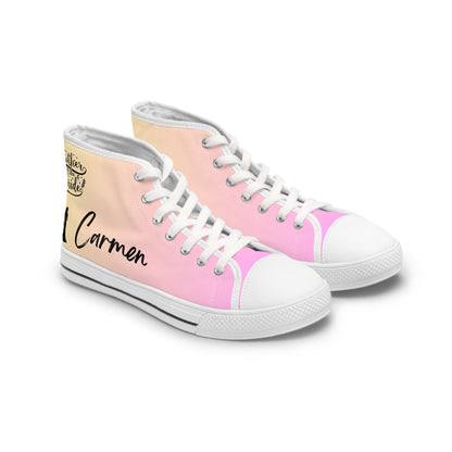 MOTHER OF THE BRIDE! DESIGN THEN PAY PERSONALIZE & CUSTOMIZE IT! Women's High Top Sneakers