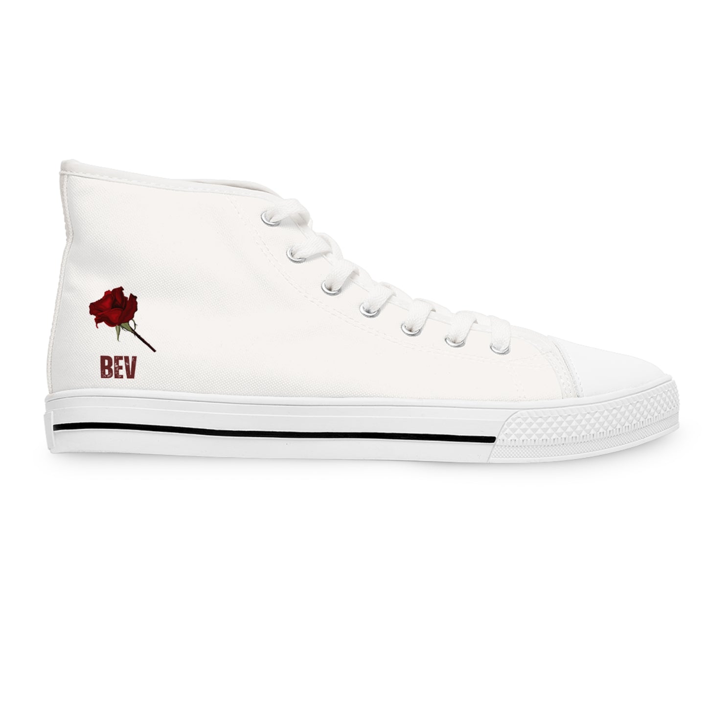 THE FAINT ONE  WHITE-  Women's High Top Sneakers