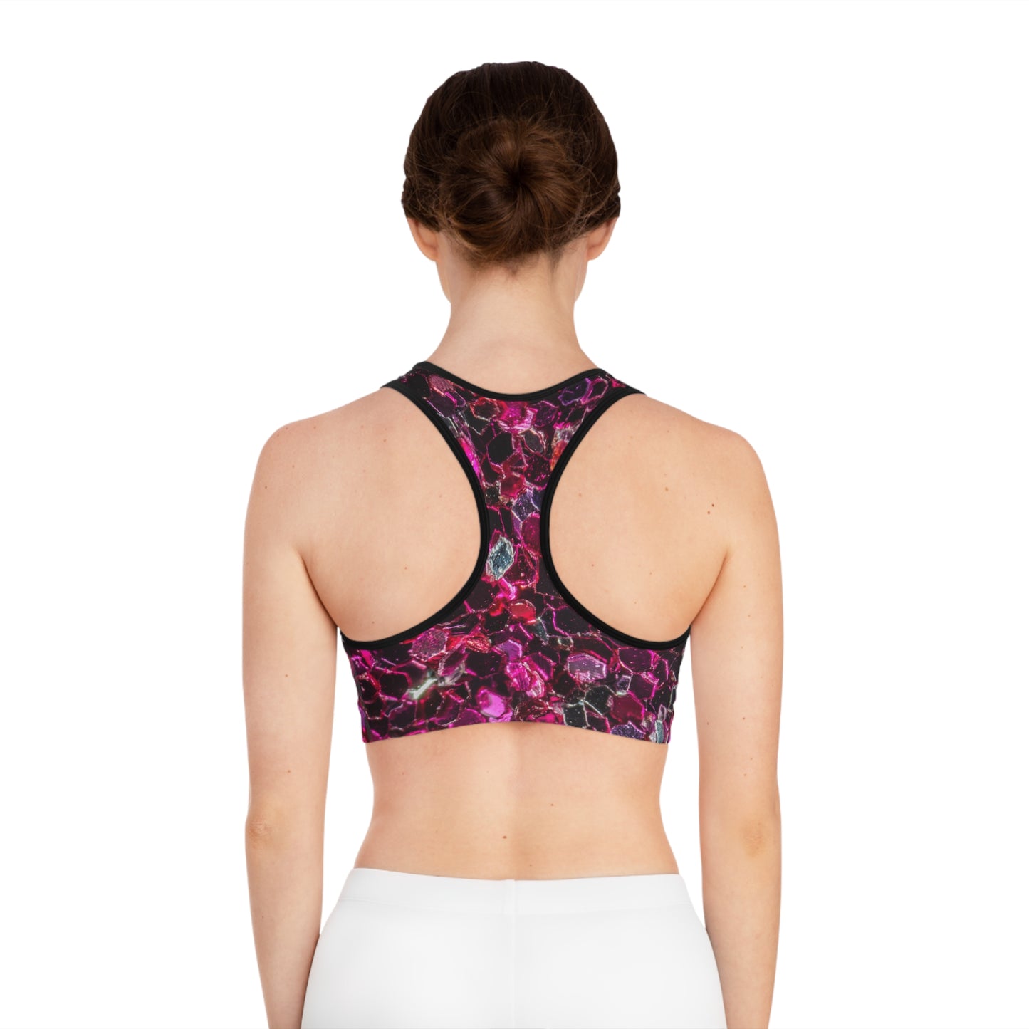 NO SUPERVISION NEEDED Sports Bra (AOP)