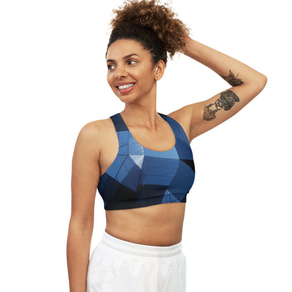 I WANT IT Seamless Sports Bra (AOP)