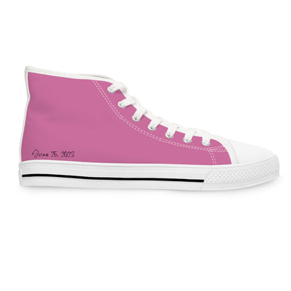 Team Bride P!   PERSONALIZE & CUSTOMIZE IT!  Women's High Top Sneakers