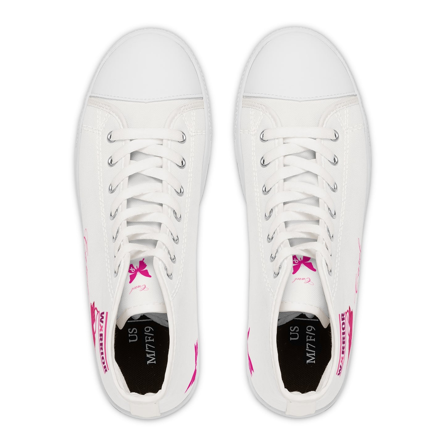 Warrier Pink - DESIGN THEN PAY Women's High Top Sneakers