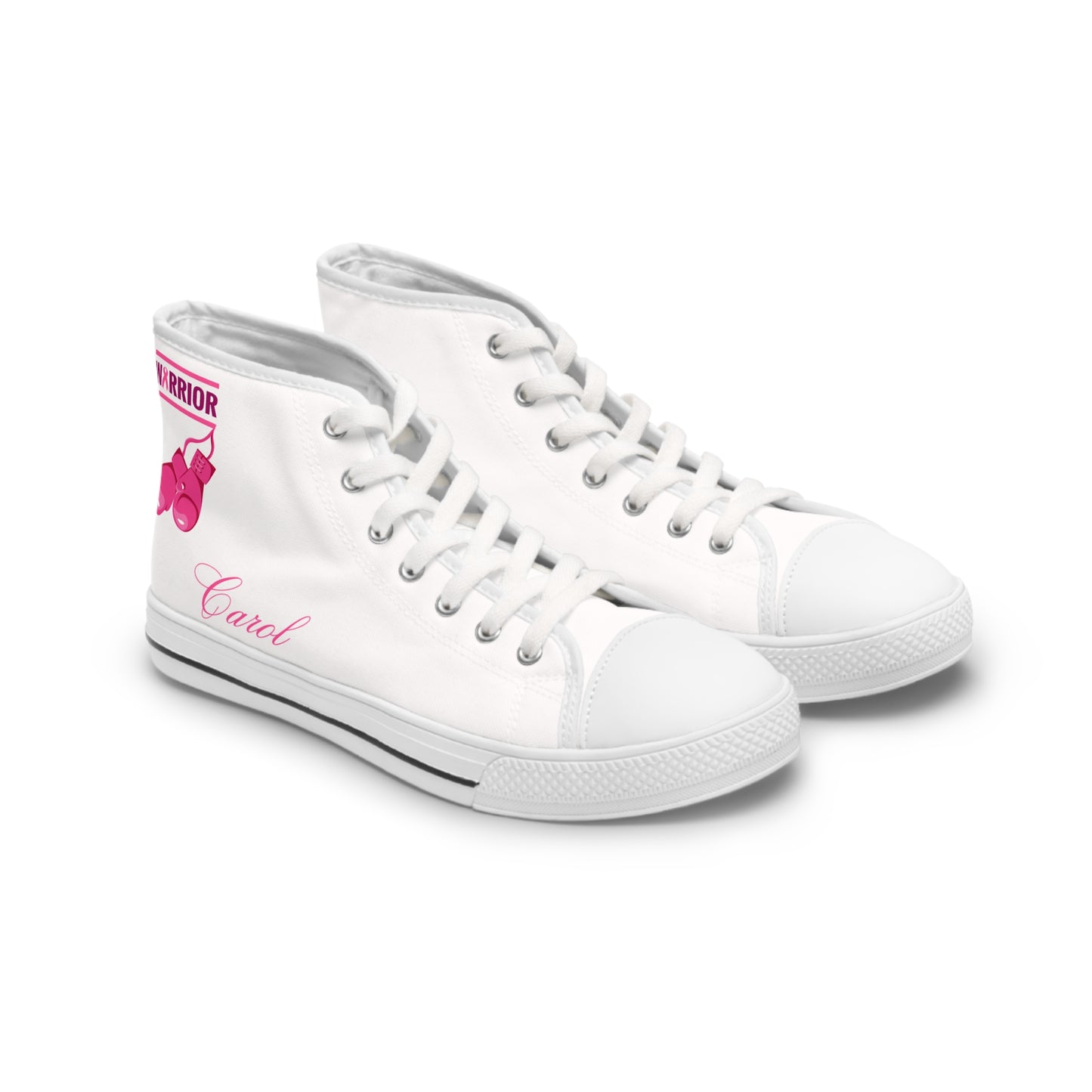 Warrier Pink - DESIGN THEN PAY Women's High Top Sneakers