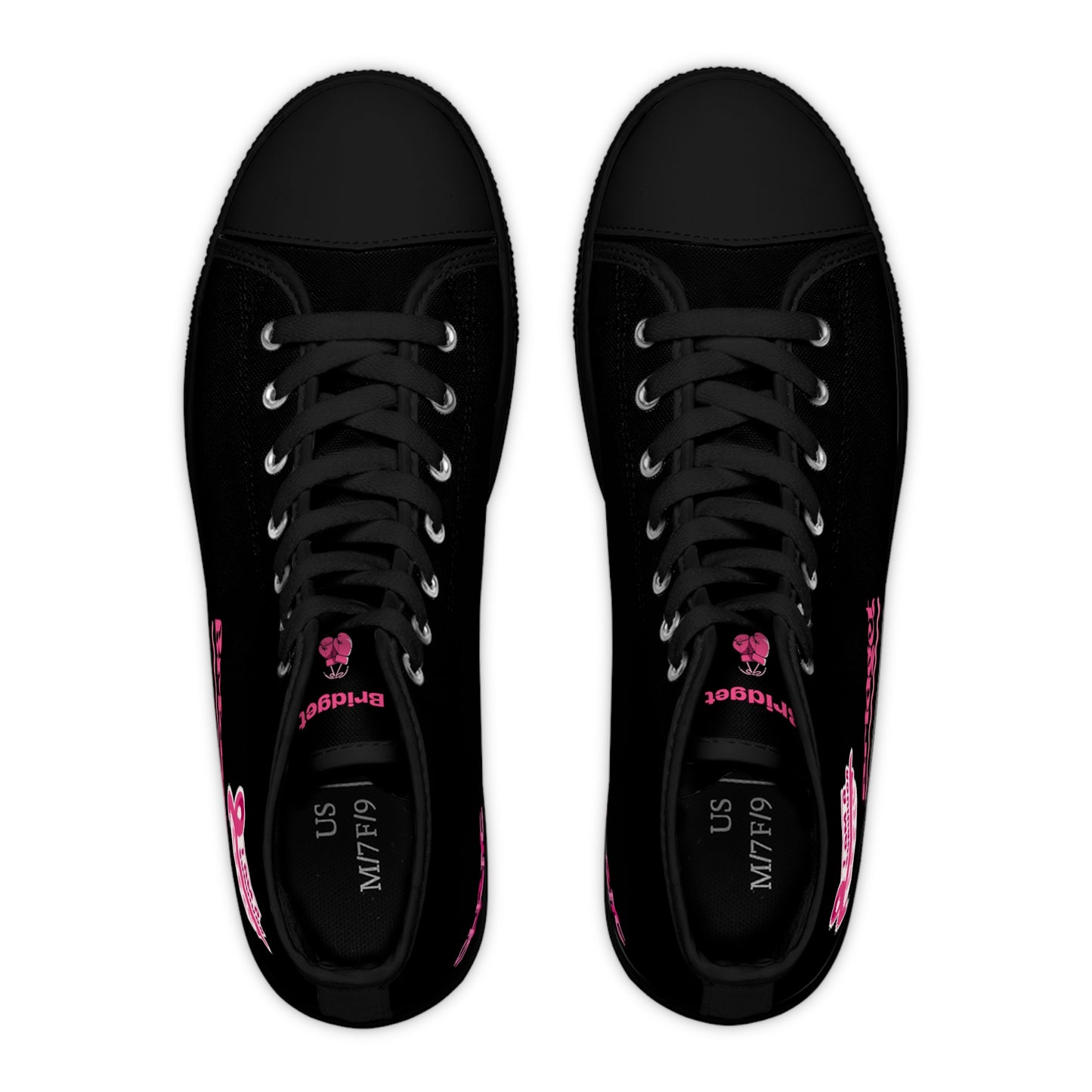 I Survived - Black - Women's High Top Sneakers