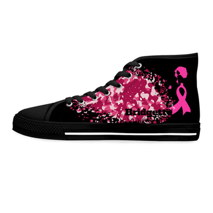 The Camo Pink  DESIGN THEN PAY Women's High Top Sneakers