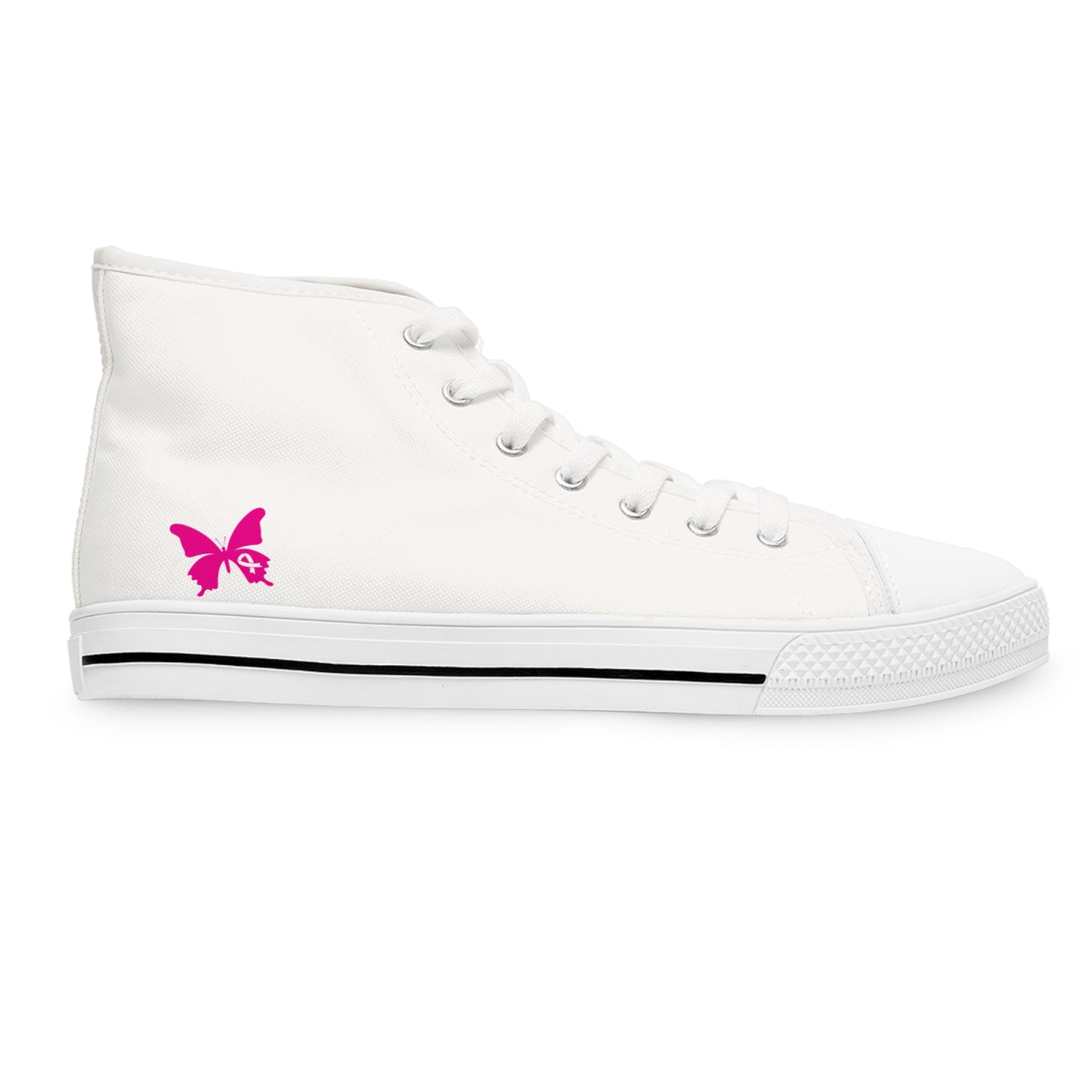 Warrier Pink - DESIGN THEN PAY Women's High Top Sneakers