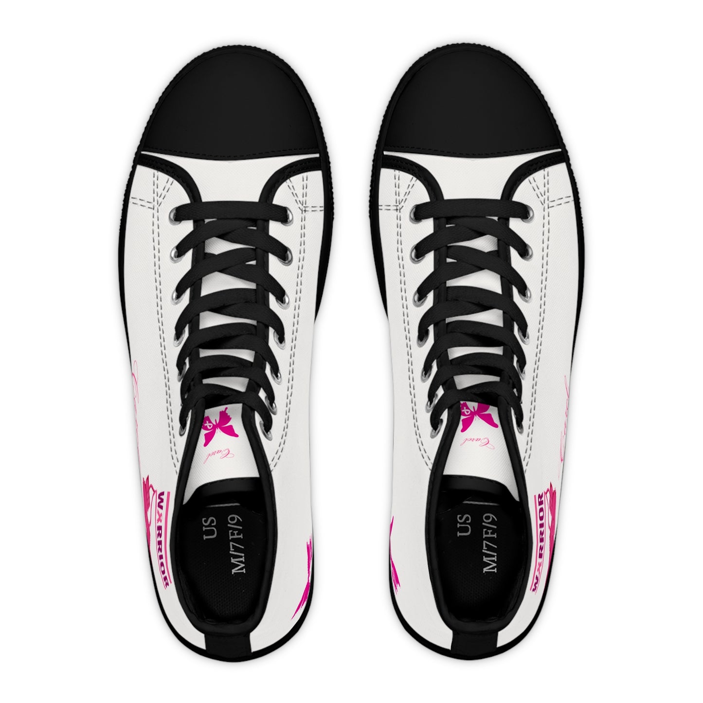 Warrier Pink - DESIGN THEN PAY Women's High Top Sneakers