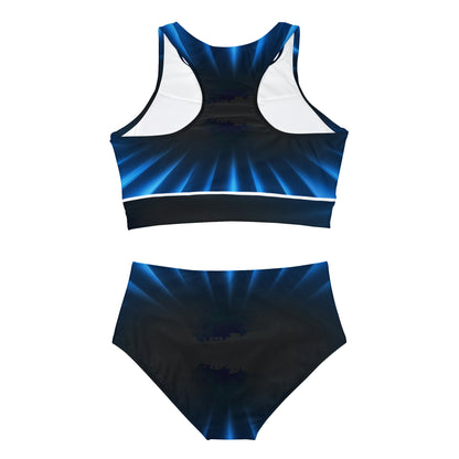 ARRAY OF BLUE Sporty Bikini Set (AOP)