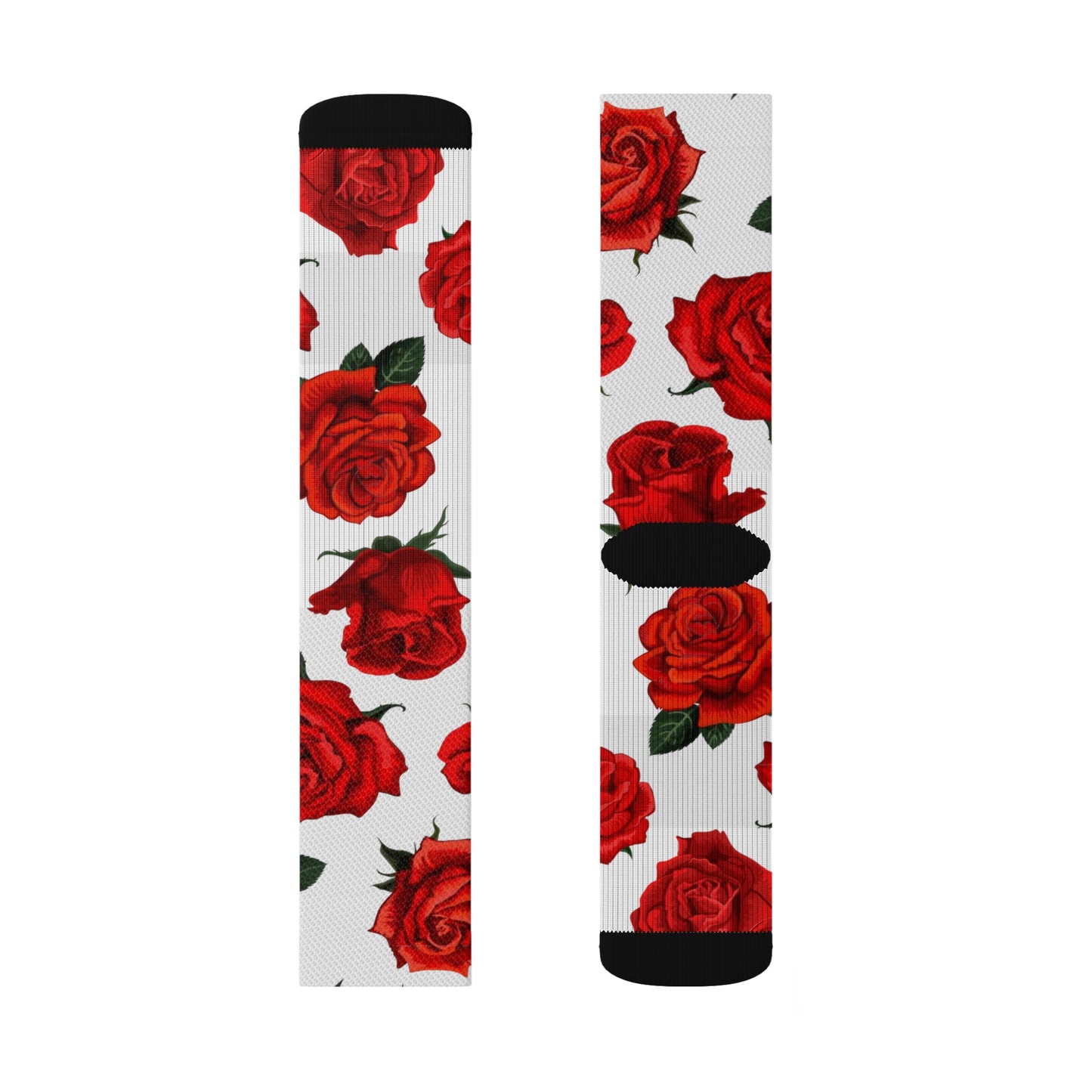 Rose Buds Sublimation Socks