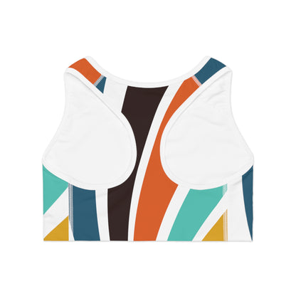 Color Galore H Sports Bra (AOP)