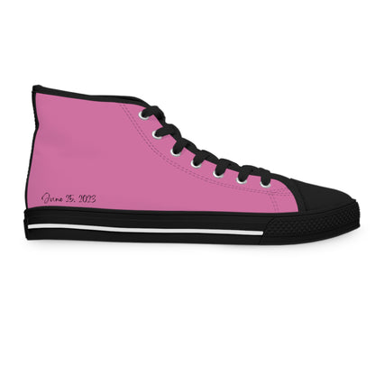 Team Bride P!   PERSONALIZE & CUSTOMIZE IT!  Women's High Top Sneakers