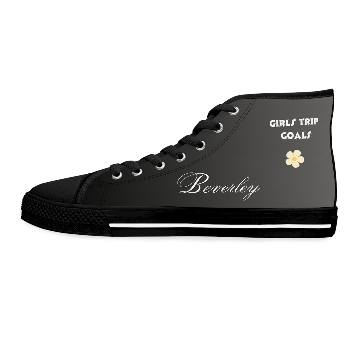 GIRL'S TRIP!   - PERSONALIZED/CUSTOM High Top Sneakers