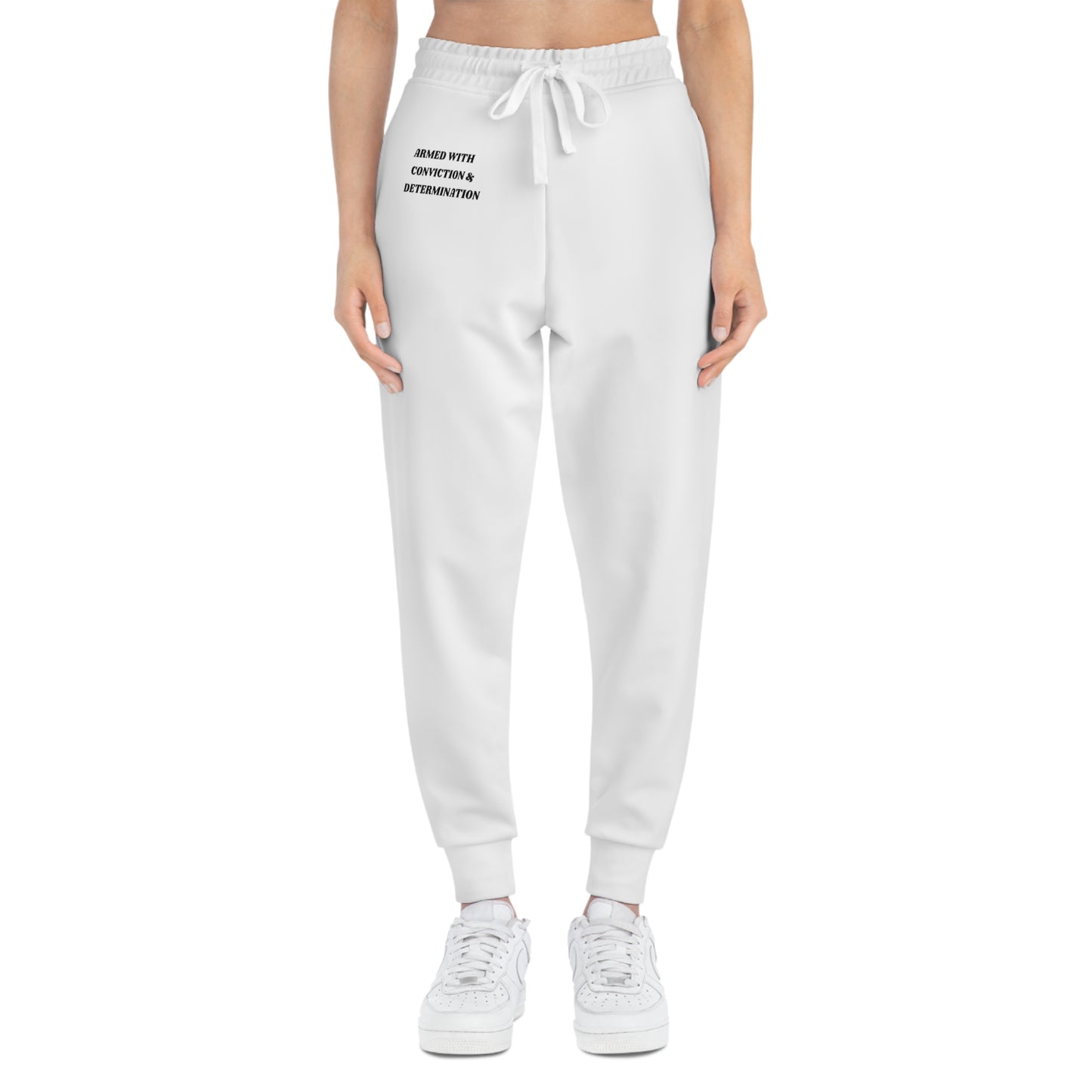 CONVICTION AND DETERMINATION Athletic Joggers (AOP)