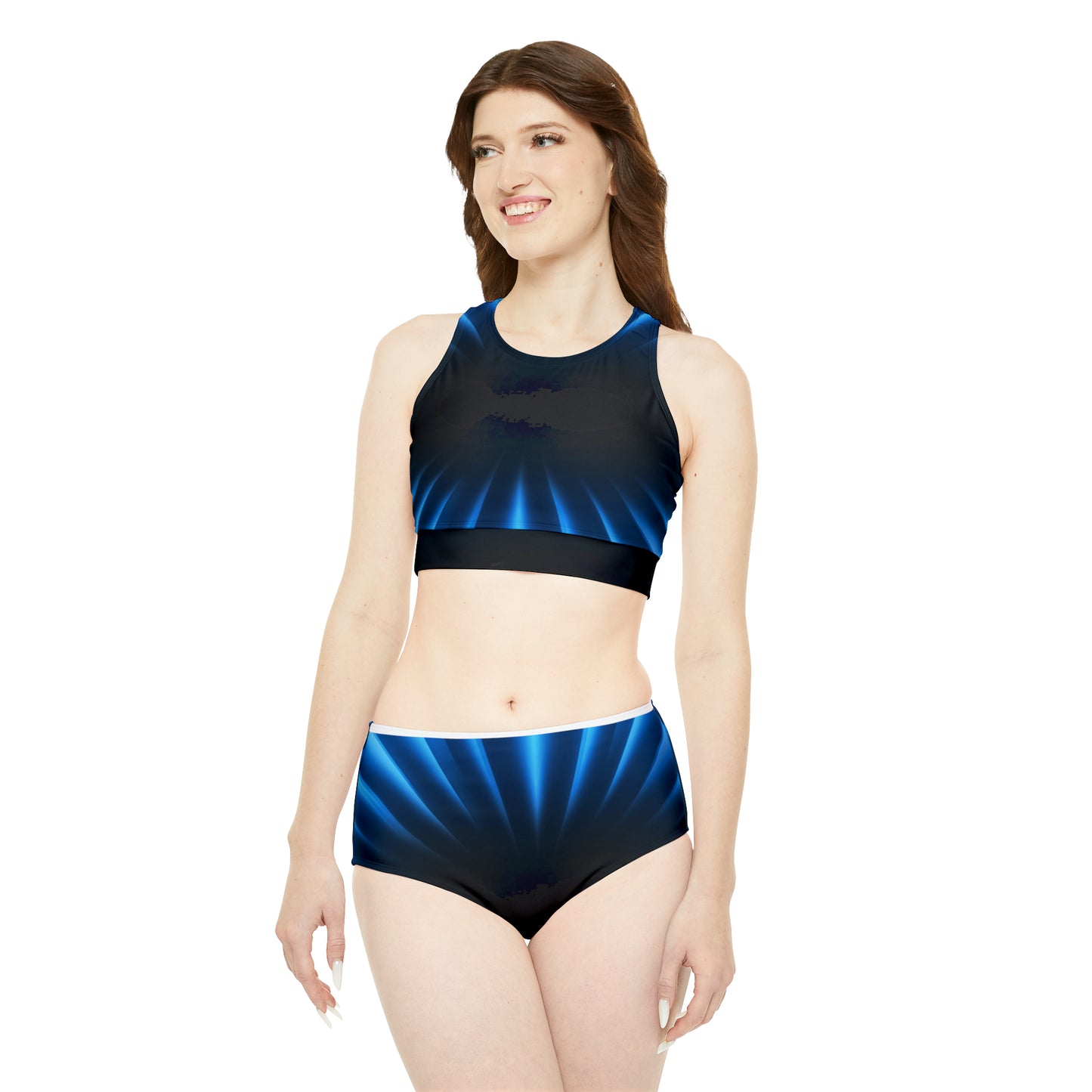 ARRAY OF BLUE Sporty Bikini Set (AOP)