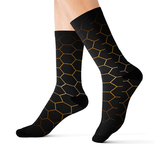 snake skin Sublimation Socks