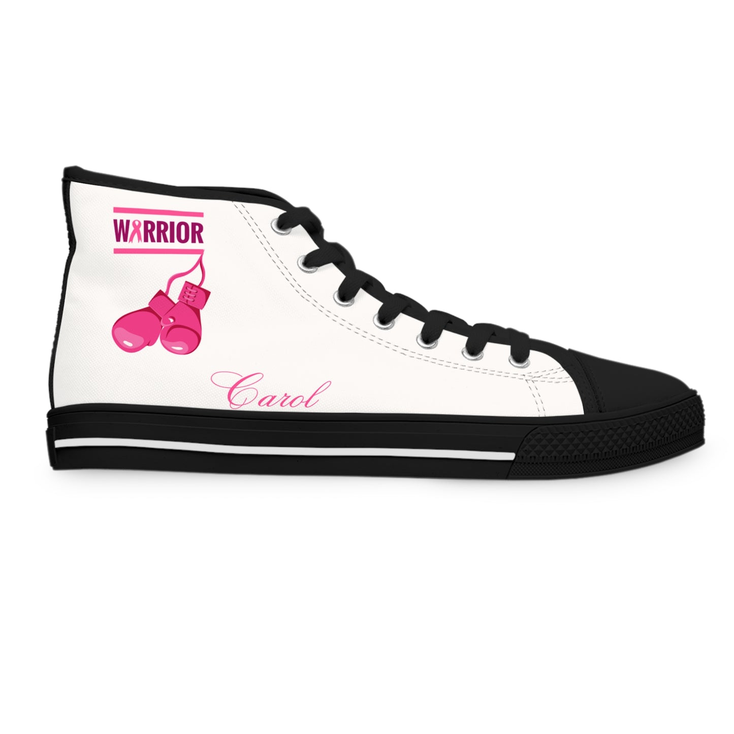 Warrier Pink - DESIGN THEN PAY Women's High Top Sneakers