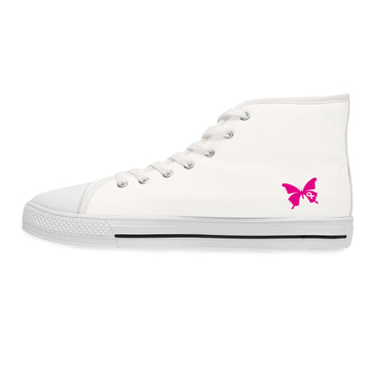 Warrier Pink - DESIGN THEN PAY Women's High Top Sneakers