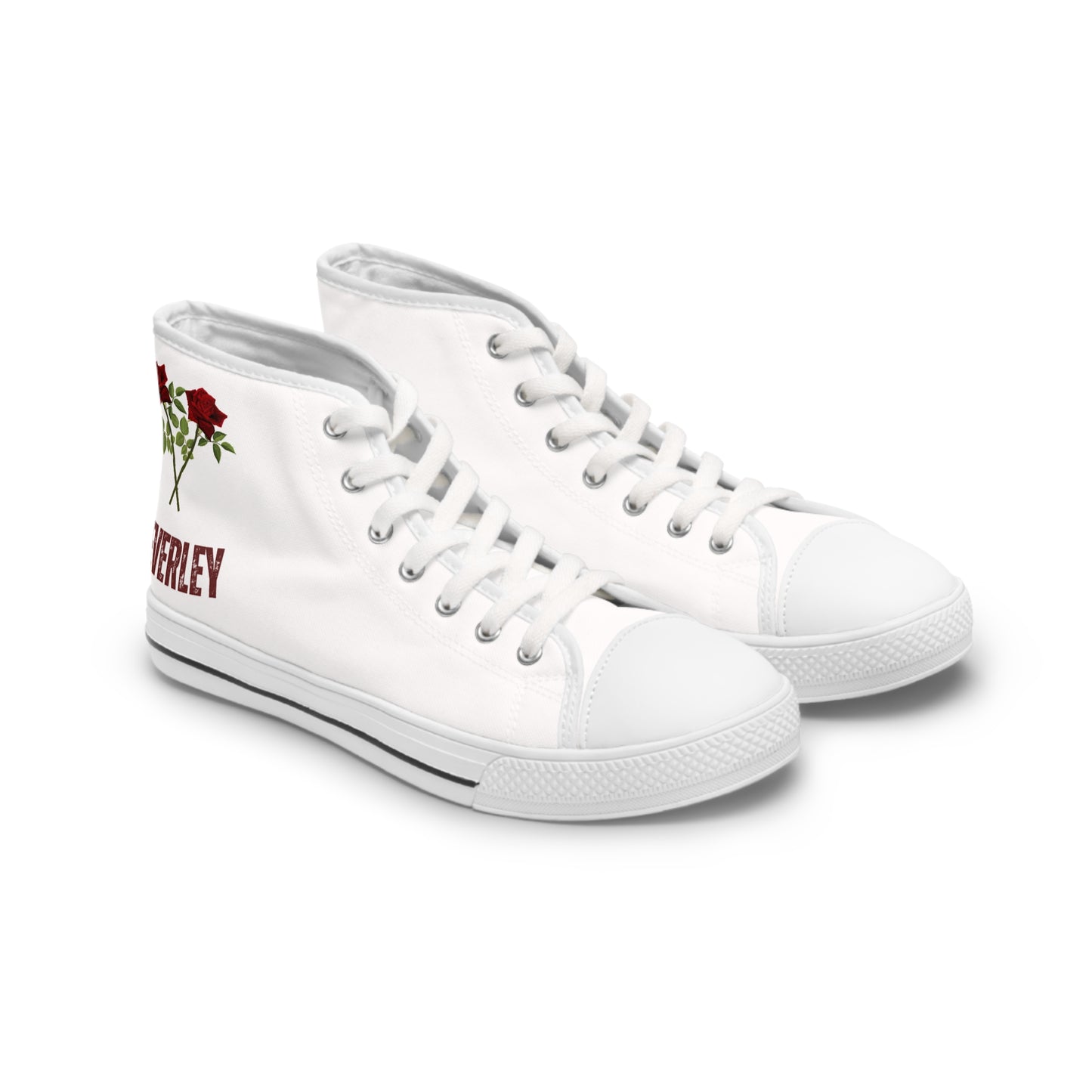 THE FAINT ONE  WHITE-  Women's High Top Sneakers