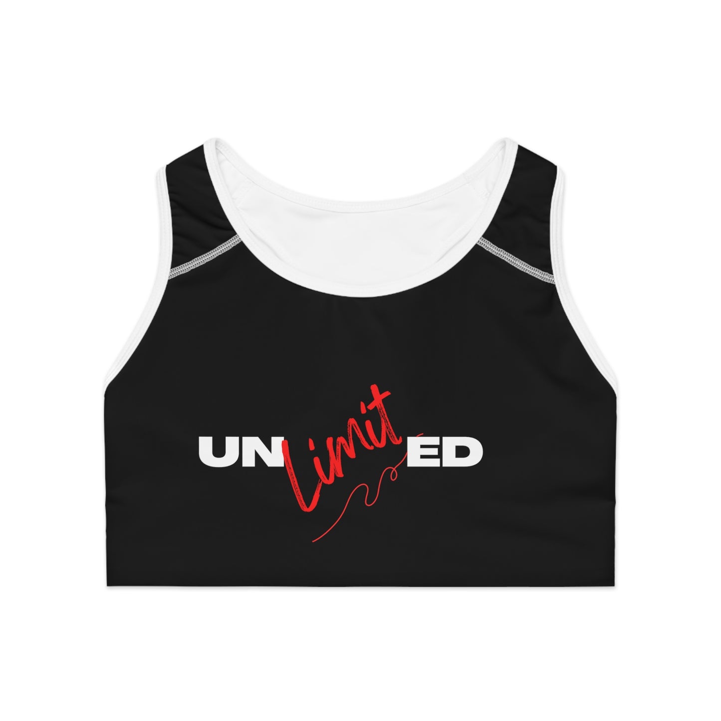 Unlimited  Sports Bra (AOP)