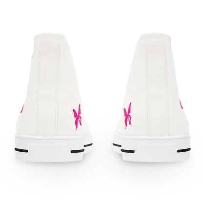 Warrier Pink - DESIGN THEN PAY Women's High Top Sneakers