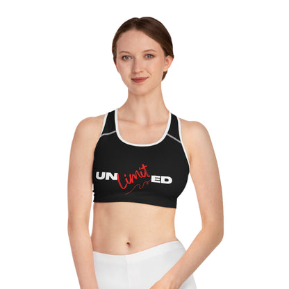 Unlimited  Sports Bra (AOP)