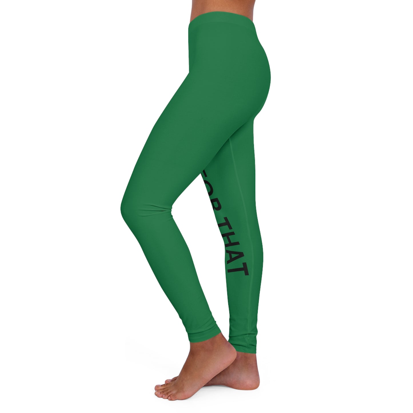 HUSTLE FOR THAT MUSCLE Women's Spandex Leggings (AOP)