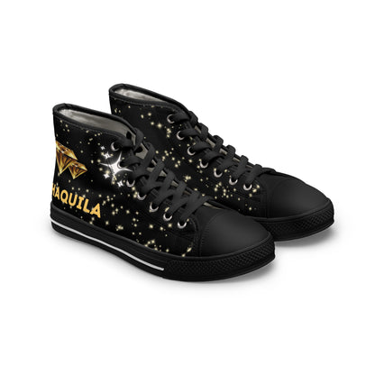 YELLOW DIAMONDS - DESIGN THEN PAY Women's High Top Sneakers