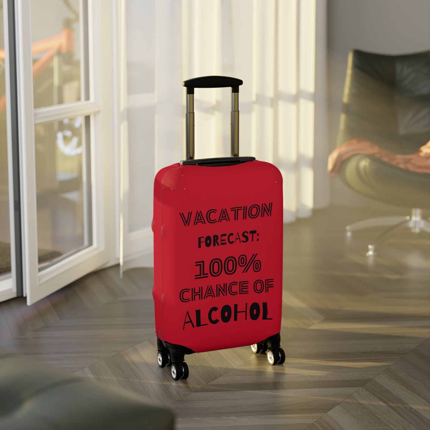 FORECAST ALCOHOL Luggage Cover