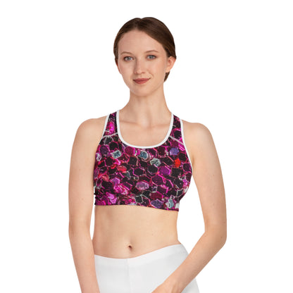 NO SUPERVISION NEEDED Sports Bra (AOP)