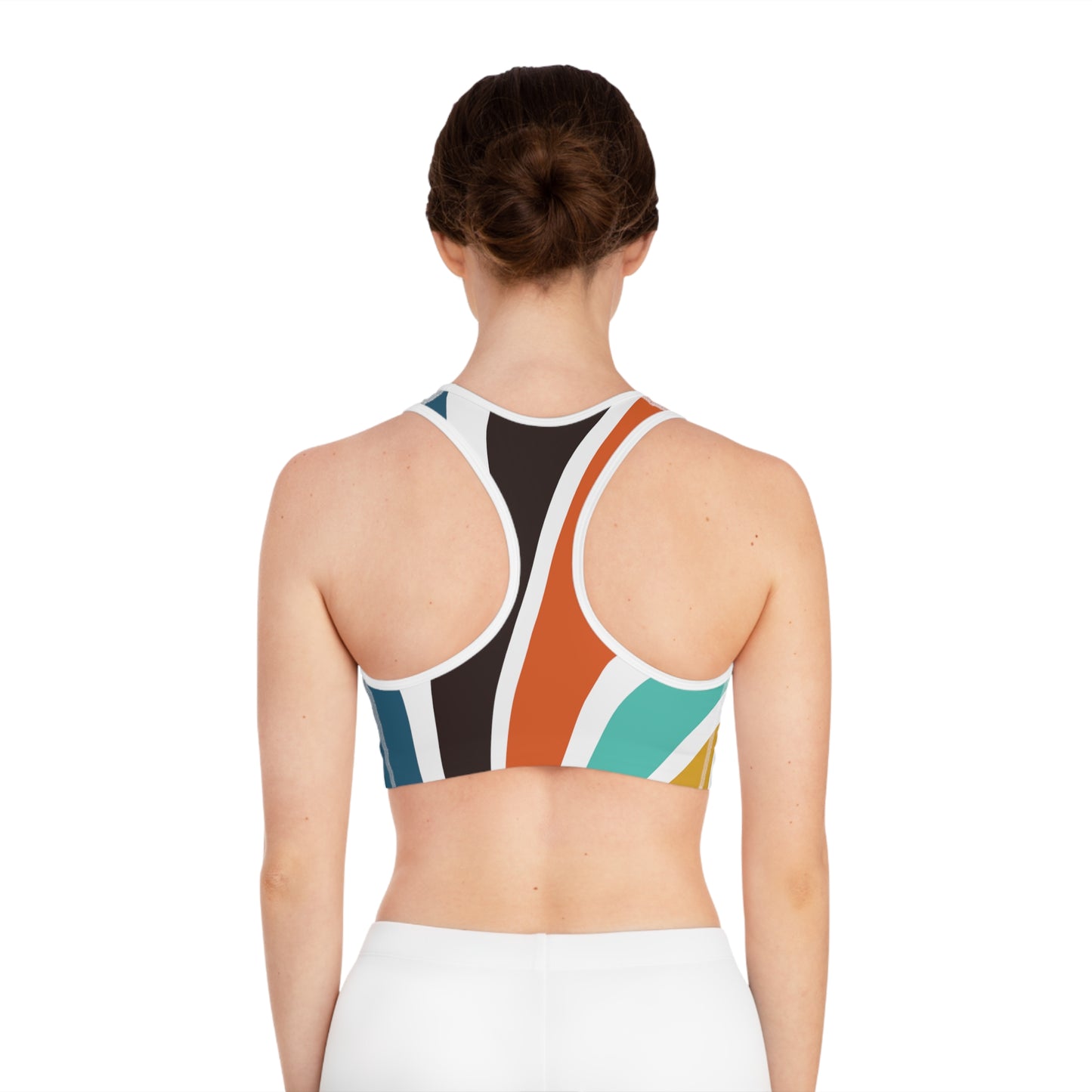 Color Galore H Sports Bra (AOP)