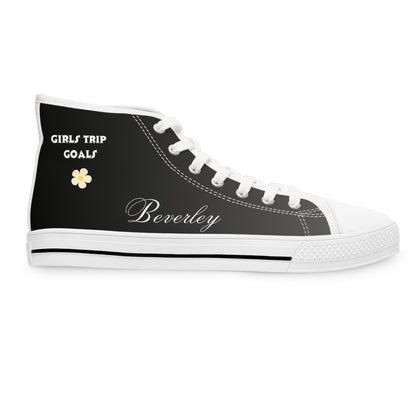 GIRL'S TRIP!   - PERSONALIZED/CUSTOM High Top Sneakers