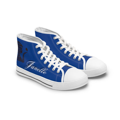 Classy & Positive - Women's High Top Sneakers