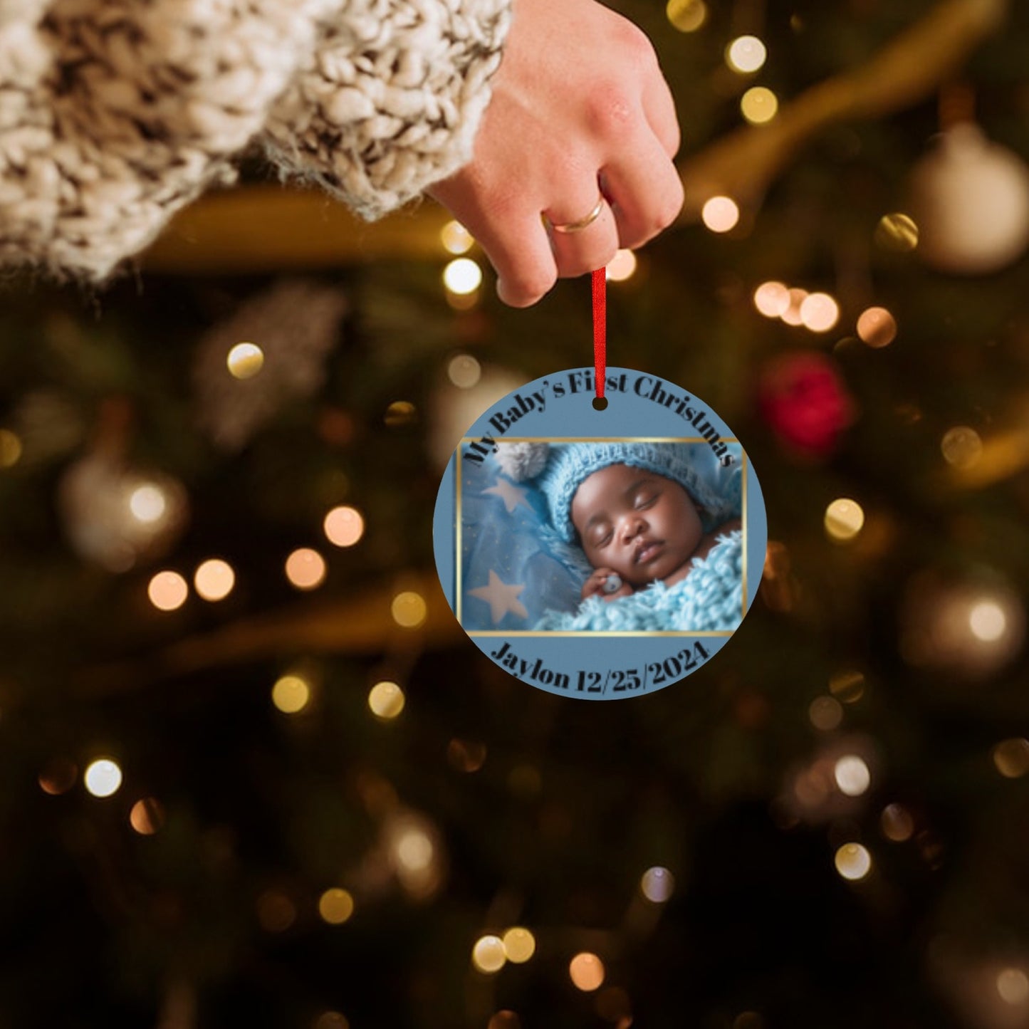 My Baby's First Christmas Ornament #1