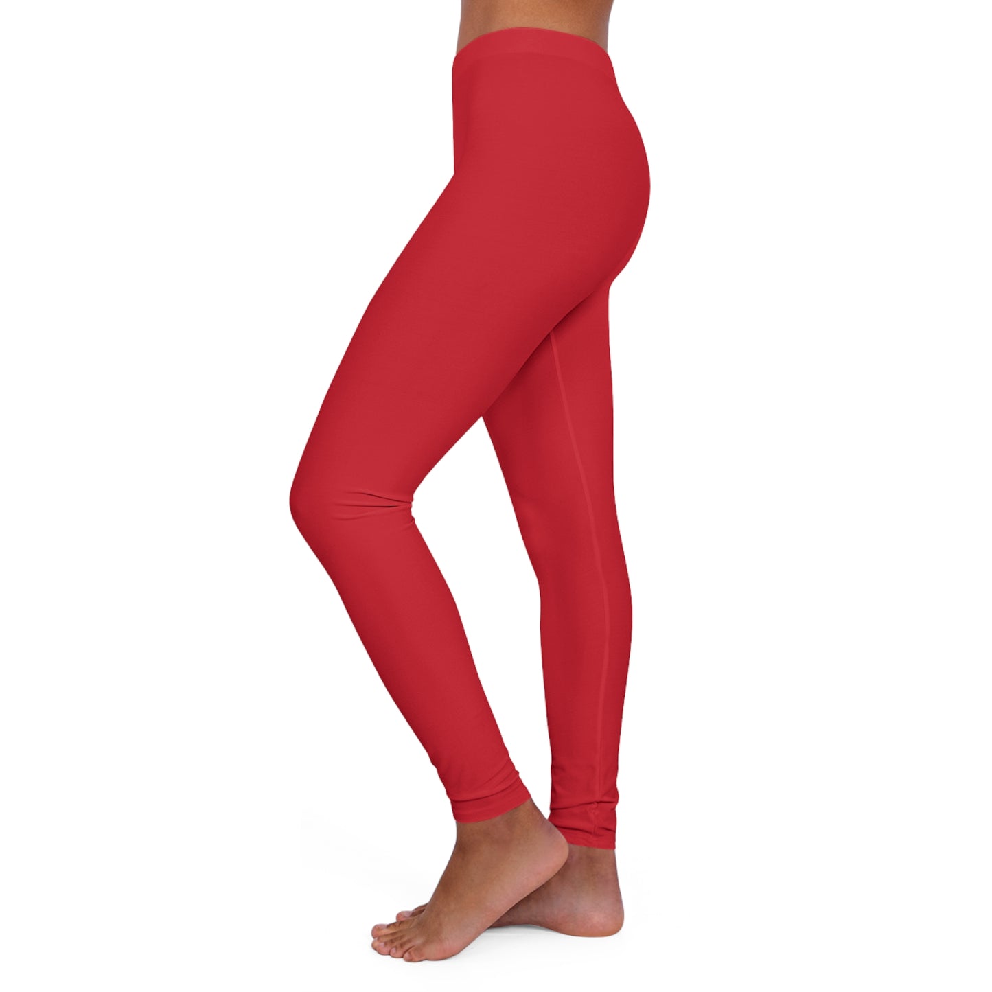 MORE PLEASE R Women's Spandex Leggings (AOP)