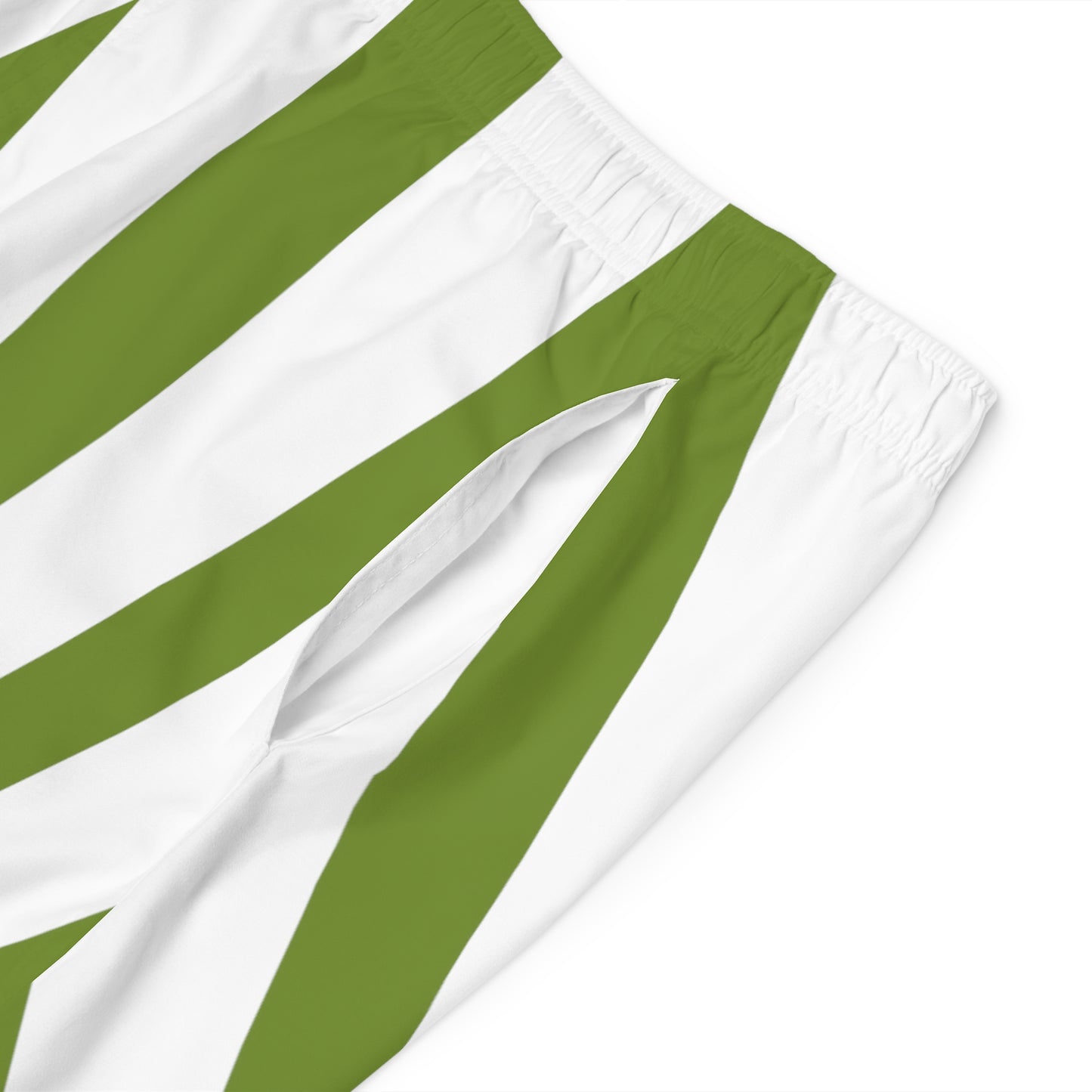 GREEN SPIRAL Men's Board Shorts (AOP)