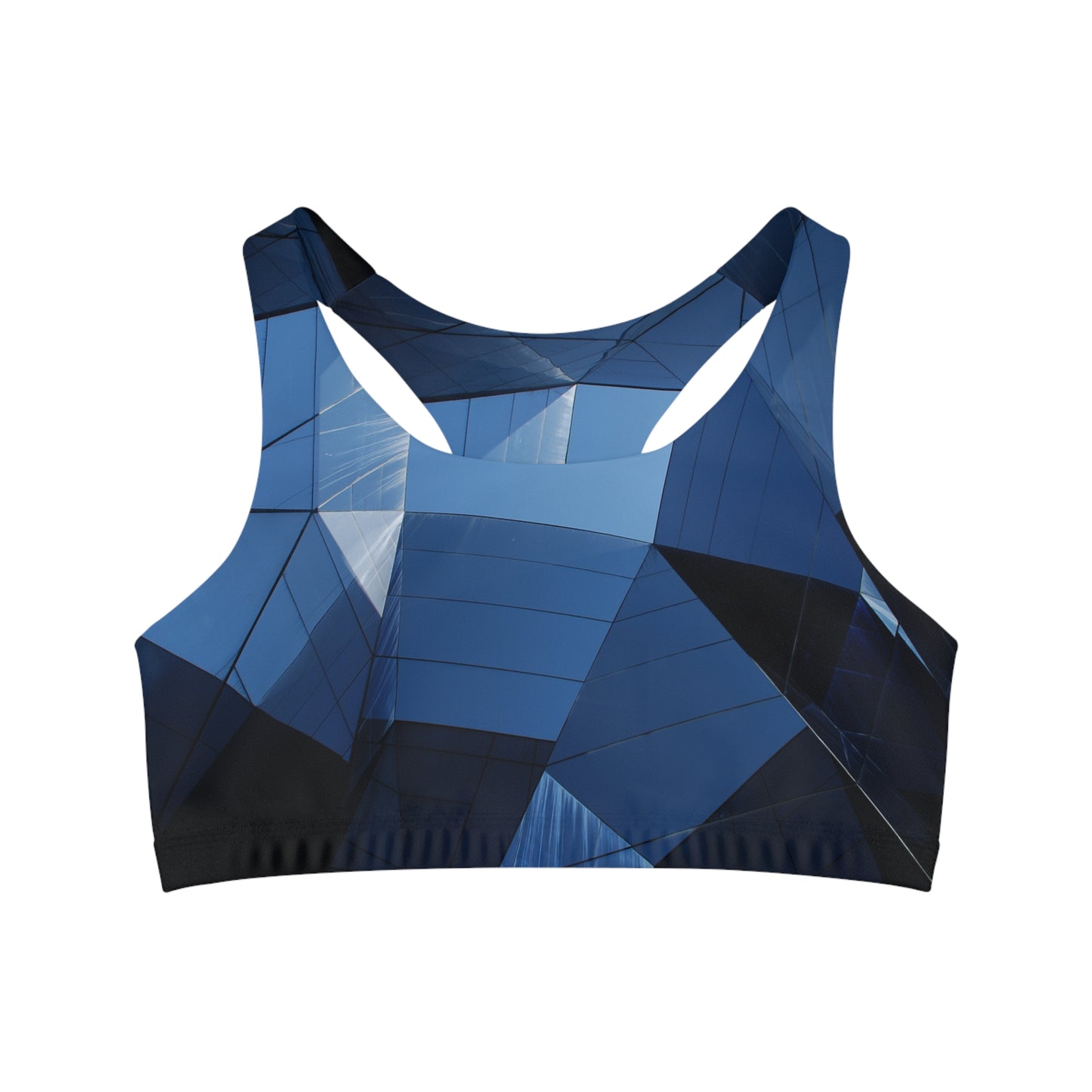 I WANT IT Seamless Sports Bra (AOP)