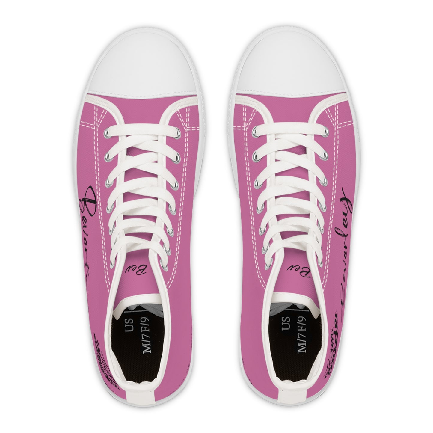 Team Bride P!   PERSONALIZE & CUSTOMIZE IT!  Women's High Top Sneakers