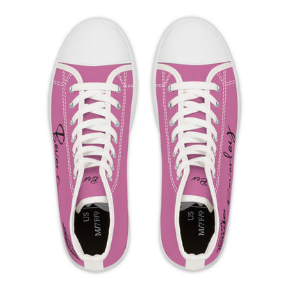 Team Bride P!   PERSONALIZE & CUSTOMIZE IT!  Women's High Top Sneakers