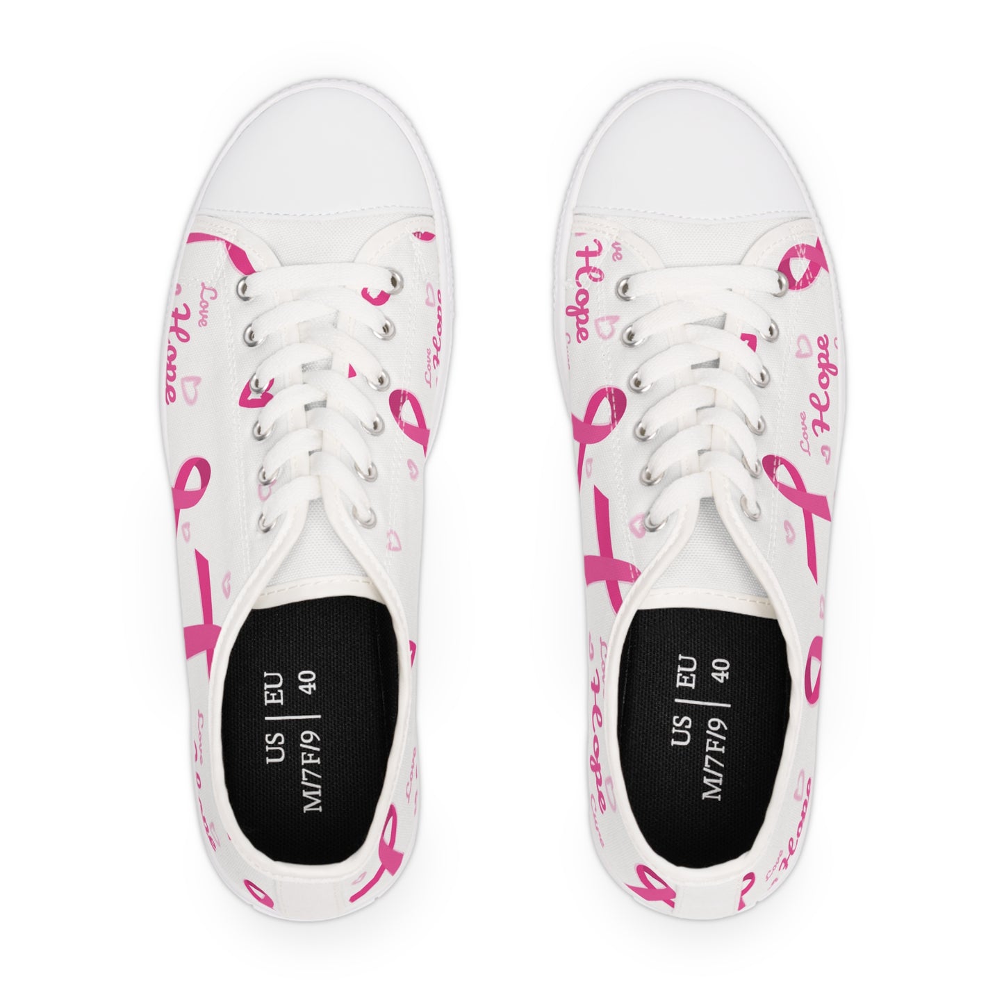 Women's Low Top Sneakers- DESIGN THEN PAY BECAUSE SHE SHOULD BE PROUD OF EVERY STEP TAKEN