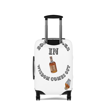 BOURBON GOES IN Luggage Cover