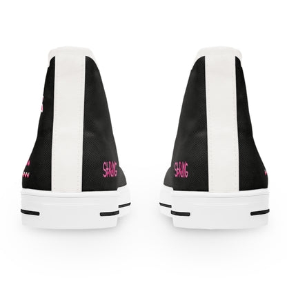 I Survived - Black - Women's High Top Sneakers