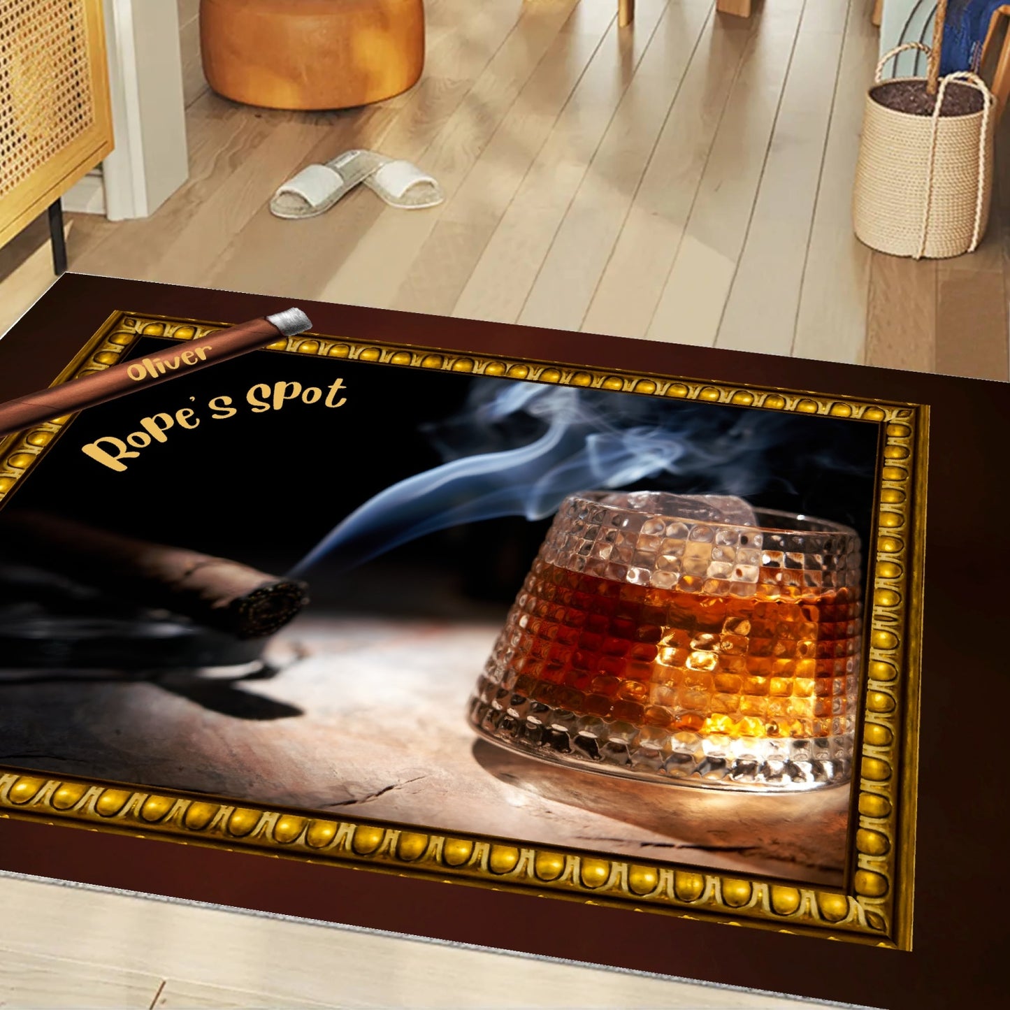 The Bourbon Den mat