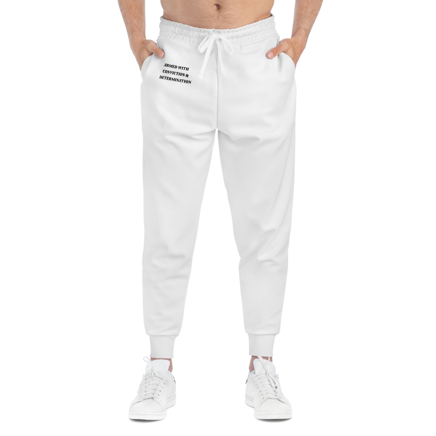 CONVICTION AND DETERMINATION Athletic Joggers (AOP)